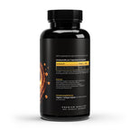 Bivalta Coenzym Q10 200mg Softgel Kapseln in schwarzem Premium-Design mit goldener Q10-Grafik. Hochdosierte Softgel Kapseln mit Coenzym Q10 (Ubichinon).