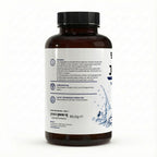 Bivalta Jod Tabletten in weiß-blauem Premium-Design mit Wasser- und Molekülmotiv. Vegane Jod Tabletten mit 150 µg Jod pro Tagesdosis.