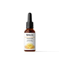 Bivalta Vitamin D3 + K2 Tropfen in weiß-goldenem Premium-Design mit Sonnenmotiv. Nahrungsergänzung mit Vitamin D3, Vitamin K2 MK7 All-Trans und Kokosölbasis.
